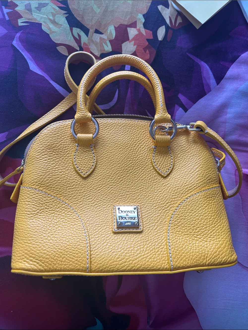 Dooney & Bourke Lucca Small Leather Satchel